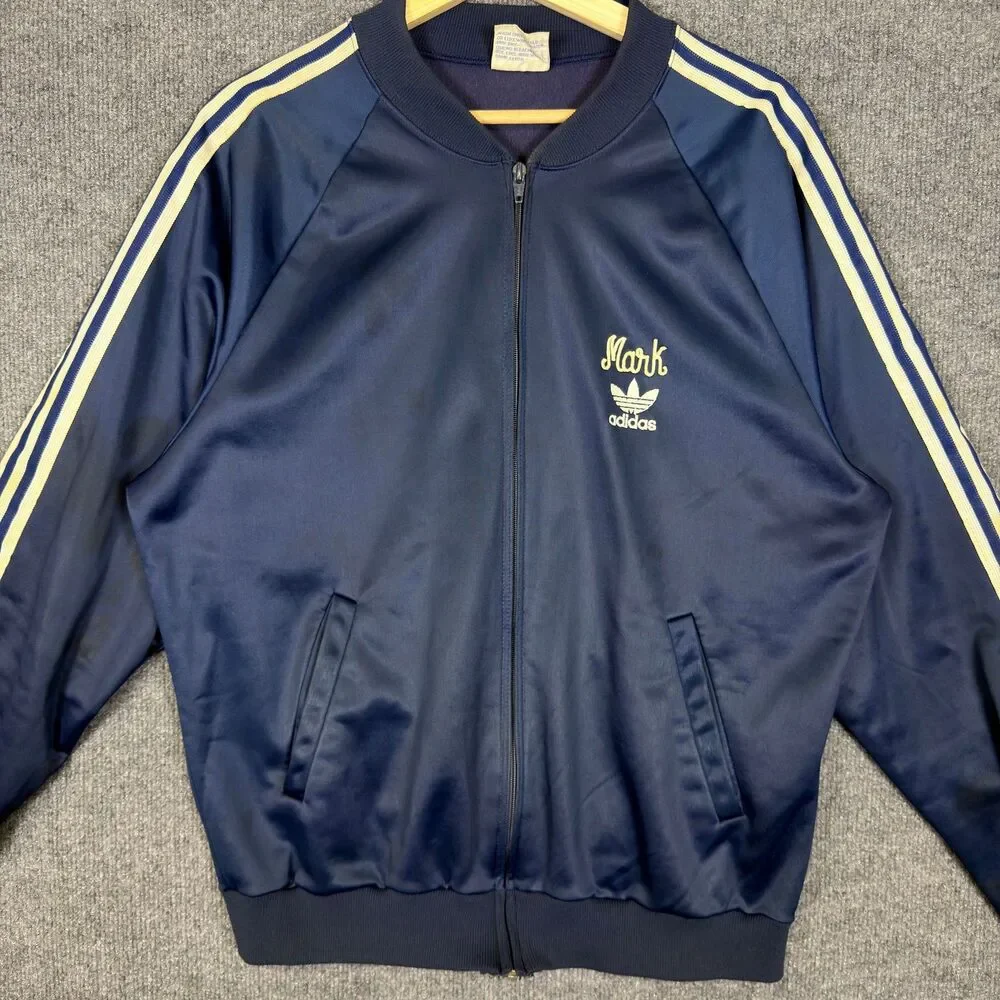 Adidas Vintage ATP Keyrolan Track Jacket Men's L Franklin & Marshall Tennis 80s